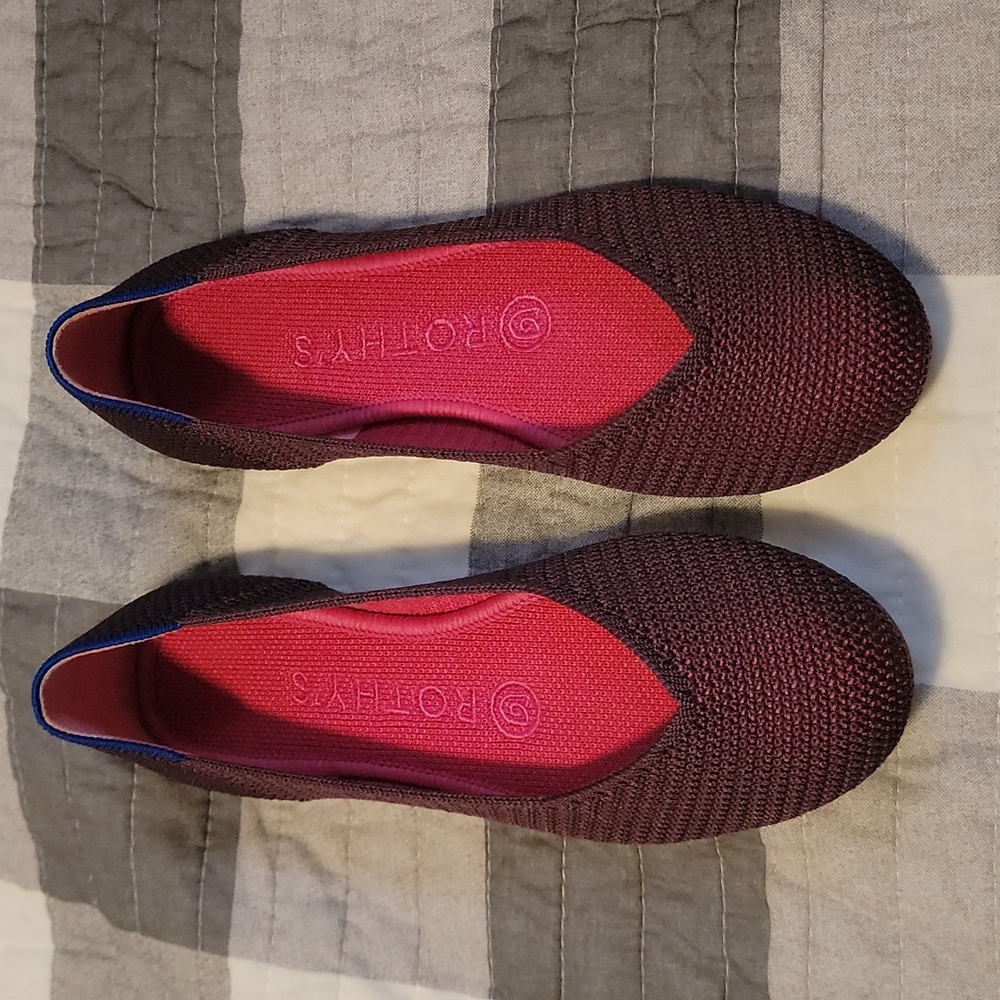 Rohtys womans Berry Lattice flat
